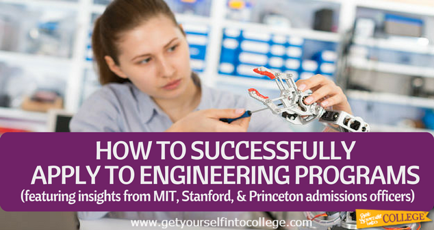 How to Successfully Apply to Engineering Programs